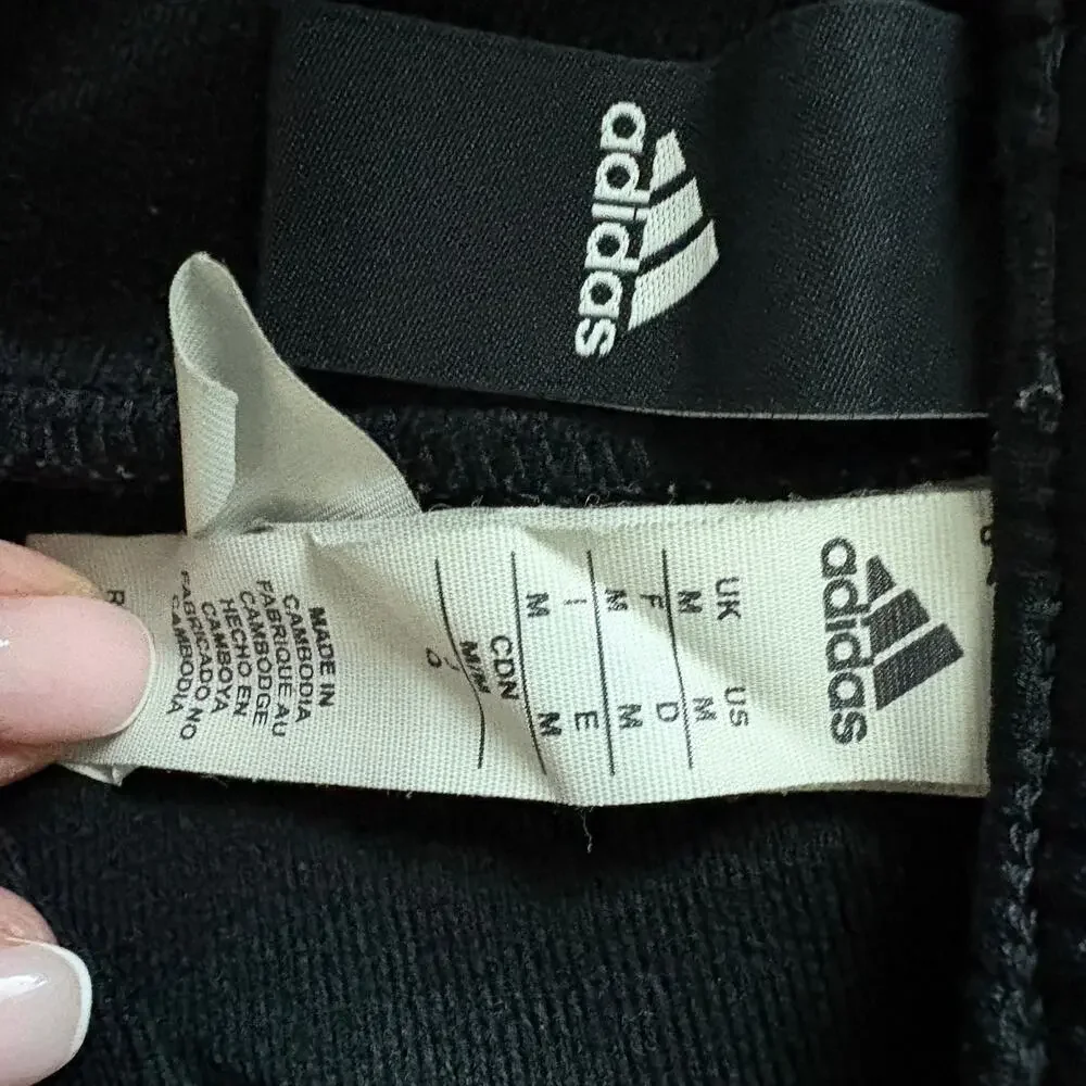 Adidas Tiro 17 Training Pants Men’s M Black White 3-Stripe Soccer Athletic